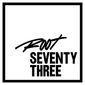 the Root Seventy Three logo used on the footer